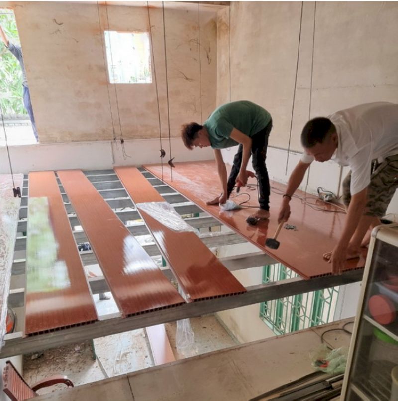 Thông số kỹ thuật của tấm nhựa lót sàn gác lửng mã B2 đảm bảo khả năng chịu tải vượt trội cho công trình.