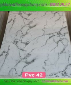 TẤM NHỰA GIẢ ĐÁ PVC70 - 2.5mm 24 PVC42