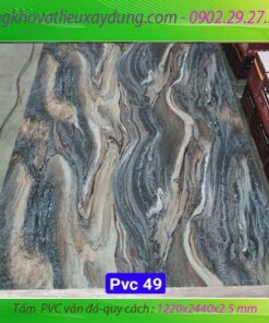 TẤM NHỰA GIẢ ĐÁ PVC70 - 2.5mm 21 PVC49