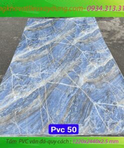 TẤM NHỰA GIẢ ĐÁ PVC70 - 2.5mm 20 PVC50