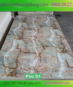 TẤM NHỰA GIẢ ĐÁ PVC70 - 2.5mm 19 PVC51