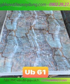 TẤM NHỰA GIẢ ĐÁ PVC70 - 2.5mm 18 PVC61