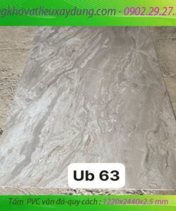 TẤM NHỰA GIẢ ĐÁ PVC70 - 2.5mm 17 PVC63