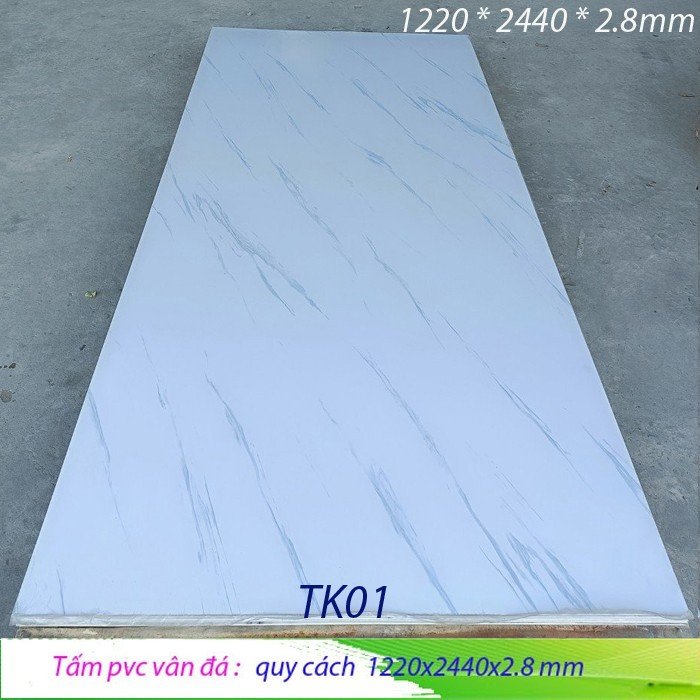 TẤm NhỰa GiẢ ĐÁ 2.8mm Tk01