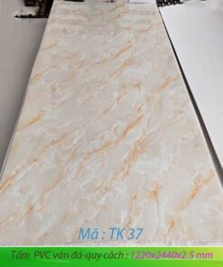 TẤM NHỰA GIẢ ĐÁ TK73 - 2.5mm 22 Tấm PVC Vân Đá Tk37