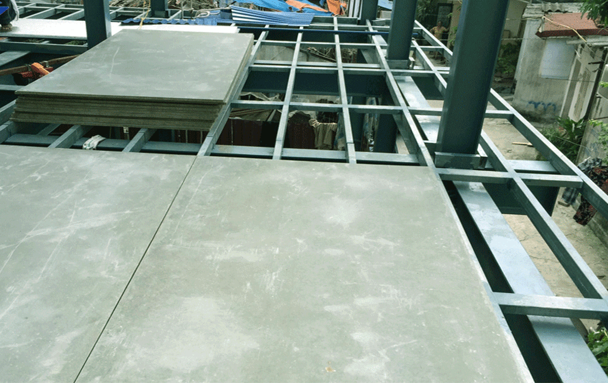 Hướng dẫn thi công tấm nhựa lót sàn gác lửng đúng kỹ thuật