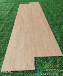 Sàn Nhựa Hèm Khóa Vân Gỗ 4mm | Bền đẹp, chính hãng 11 sàn nhựa hèm khóa Mã 3109
