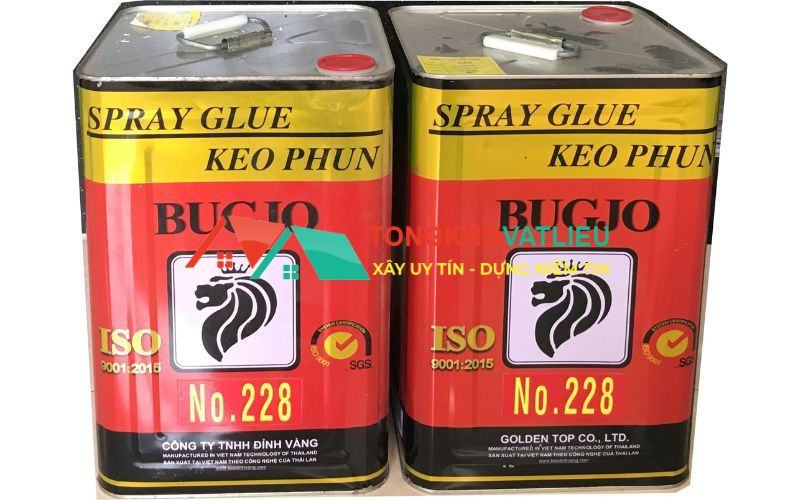 Keo dán thảm cỏ nhân tạo Bugjo