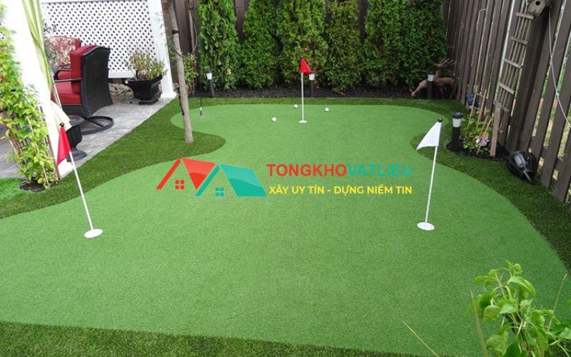 Tìm hiểu kích thước thảm cỏ nhân tạo sân golf