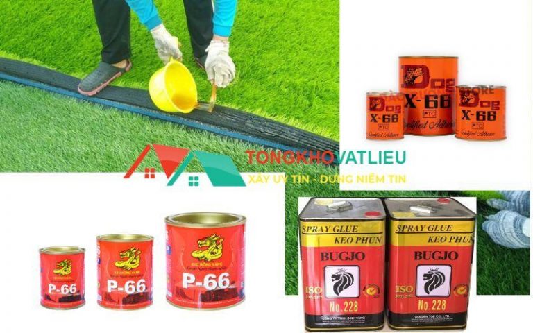 03 Loại Keo Dán Thảm Cỏ Nhân Tạo Nên Dùng