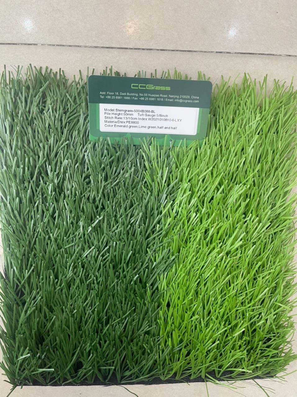 Thảm Cỏ Nhân Tạo Sân Bóng Ccgrass 