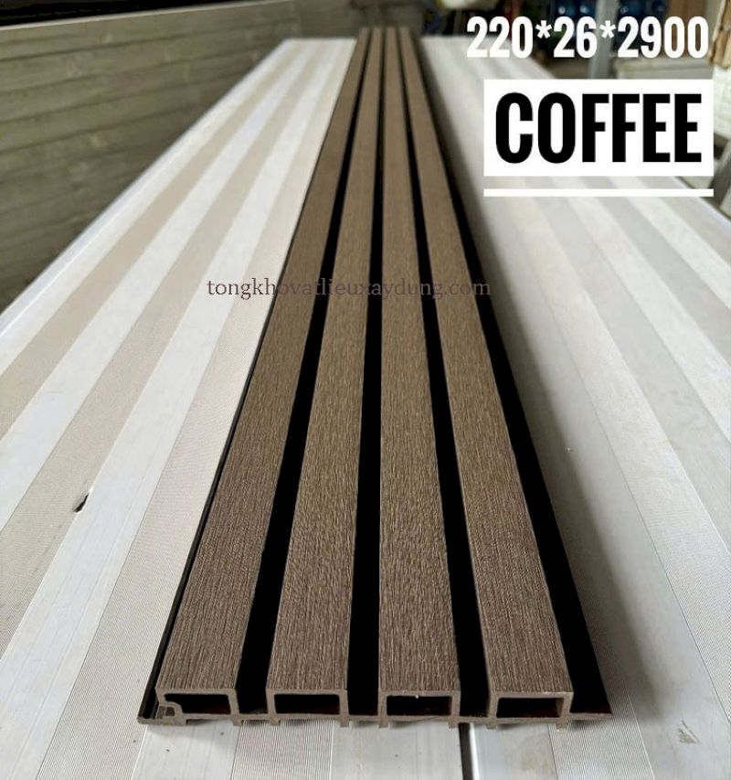 Thiết kế gợn sóng 3D của lan sóng ốp tường giúp tạo chiều sâu và vẻ đẹp hiện đại cho ngôi nhà.