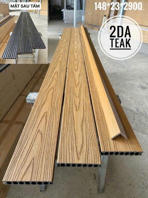 Tấm Nhựa ốp Tường Ngoài Trời Loại Sàn nhựa Ngoài Trời 2D