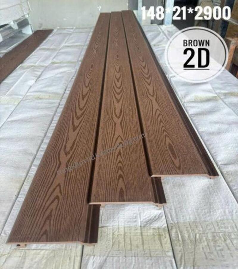 Mẫu Tấm Nhựa Ngoài Trời Được Nhiều Người Sử Dụng Nhất Hiện Nay - Mẫu Brown 2D