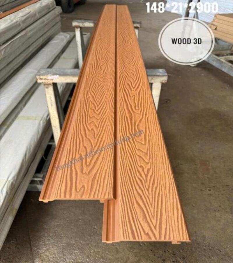 Mẫu Tấm Nhựa Ngoài Trời Được Nhiều Người Sử Dụng Nhất Hiện Nay - Mẫu Wood 3D