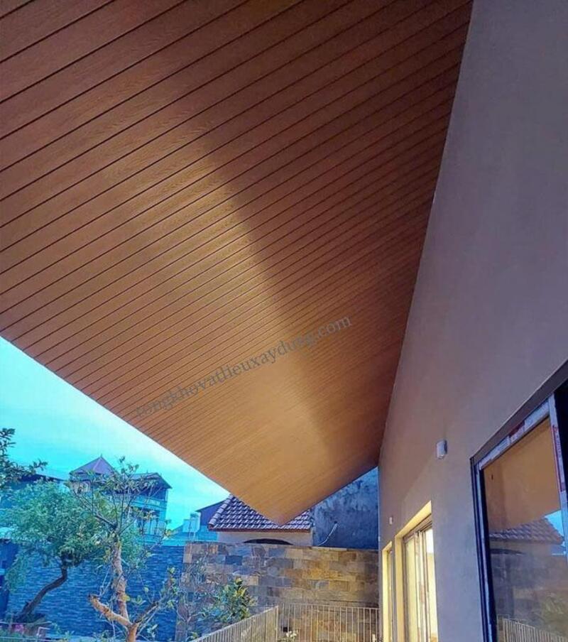 Tấm nhựa ngoài trời màu Wood 2D
