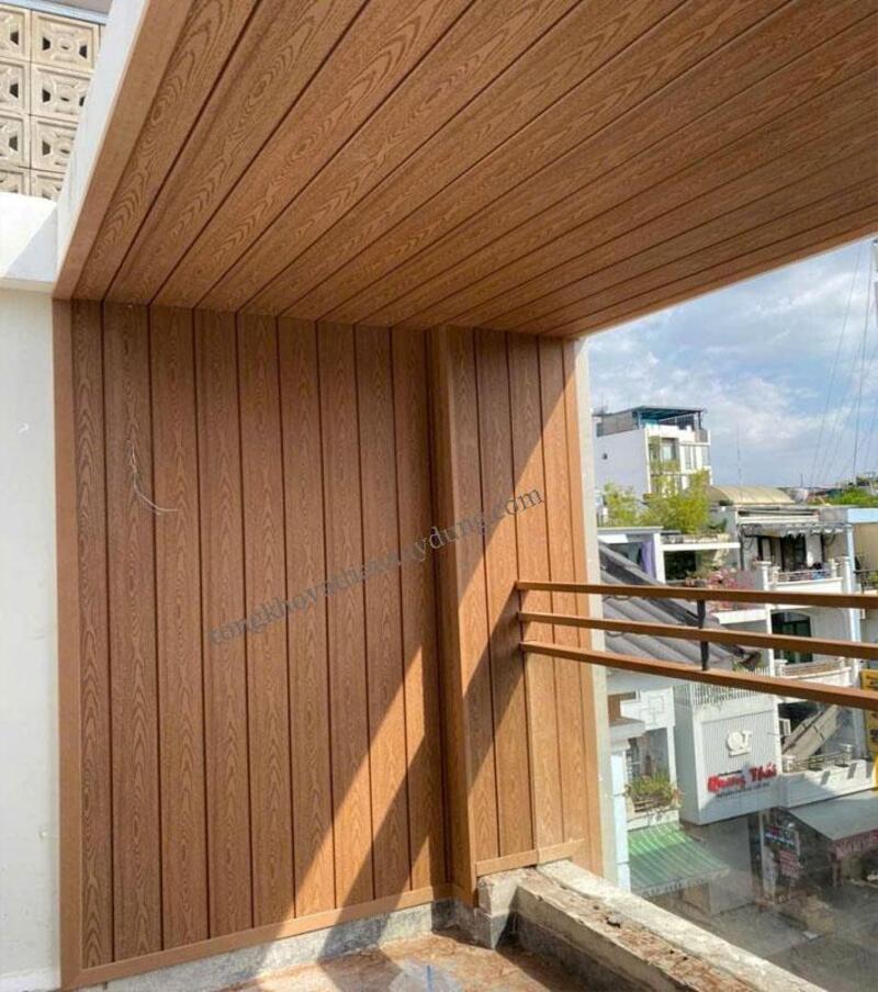 Tấm nhựa ngoài trời màu Wood 2D