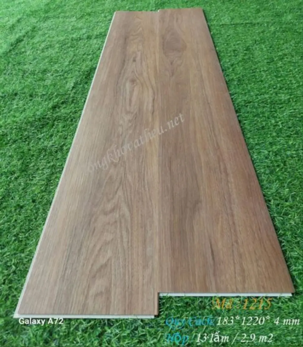 Sàn nhựa giả gỗ hèm khoá giá rẻ 1215 – 183x4x1220mm