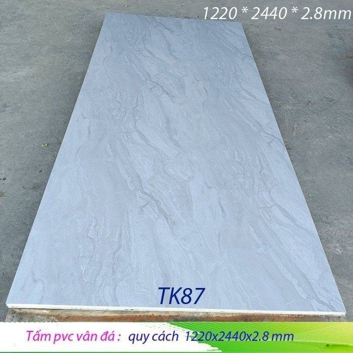 Tấm nhựa ốp tường giả đá TK87
