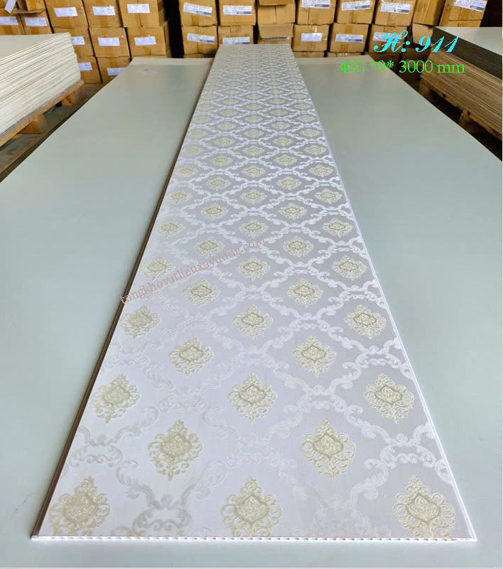 Tấm nhựa ốp tường Nano hoa văn cổ điển