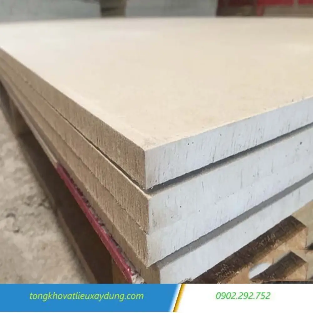 Cấu tạo tấm Cemboard: Thành phần và công nghệ sản xuất 4 Sản phẩm thân thiện với môi trường, cam kết 100% không chứa hợp chất Amiang độc hại