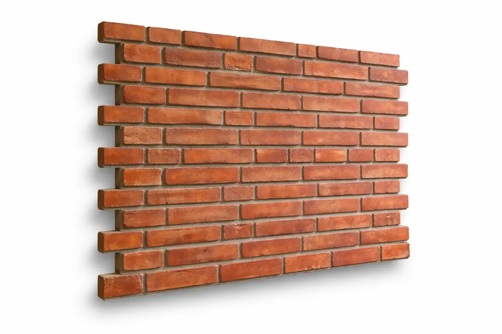 Nhựa giả gạch mang lại vẻ đẹp thô mộc, gần gũi nhưng vẫn vô cùng hiện đại cho ngôi nhà