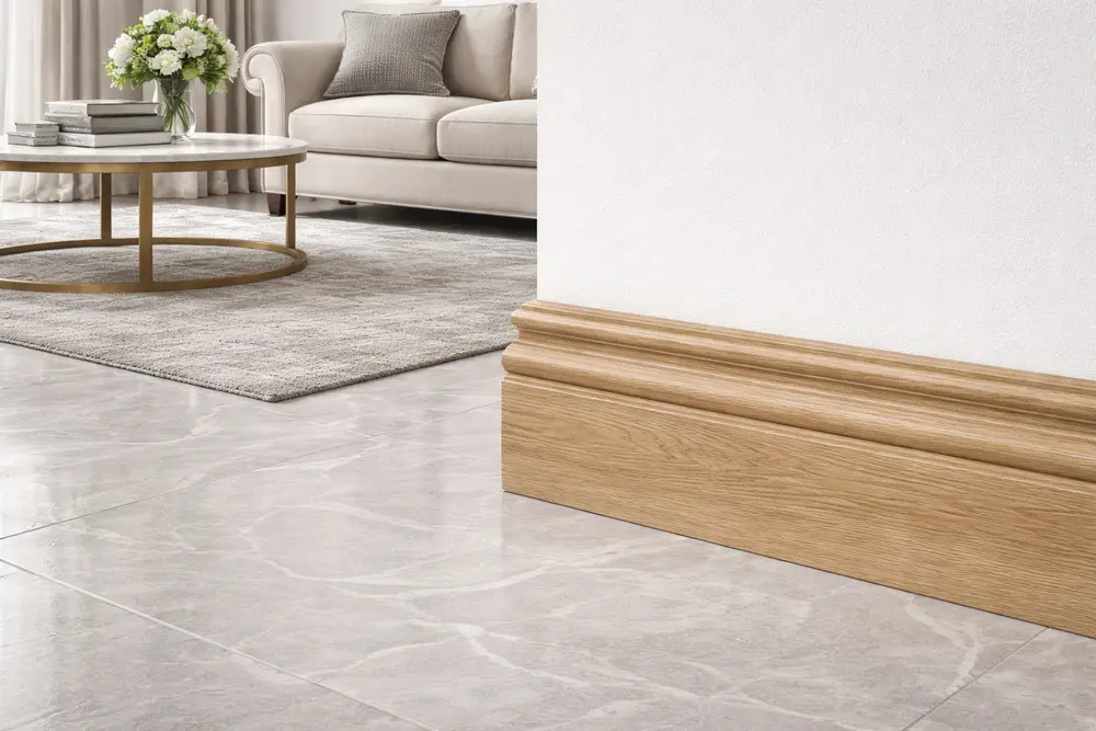 Ốp Chân Tường Nhựa Giả Gỗ: Cấu Tạo, Bảng Giá Và 10+ Mẫu đẹp Nhất