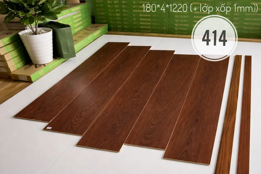 Vẻ đẹp tinh tế của sàn nhựa giả gỗ làm nổi bật phong cách kiến trúc hiện đại