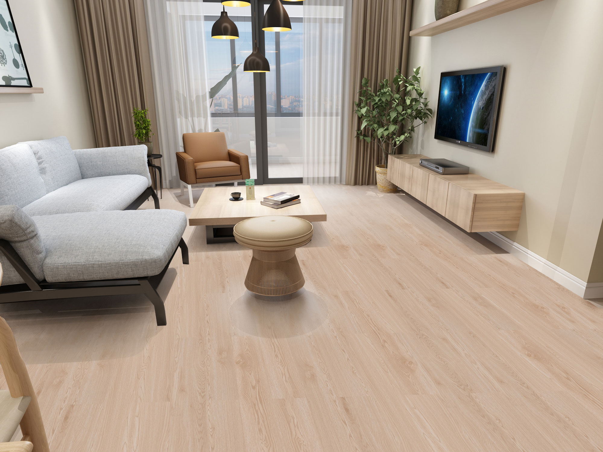 Lớp vân trang trí có thể phai màu theo thời gian