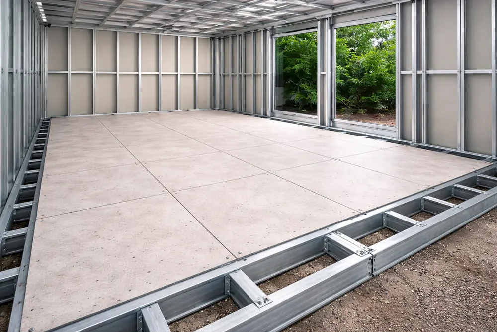 Sàn cemboard lắp ghép là chìa khóa cho tốc độ và sự linh hoạt của nhà module hiện đại