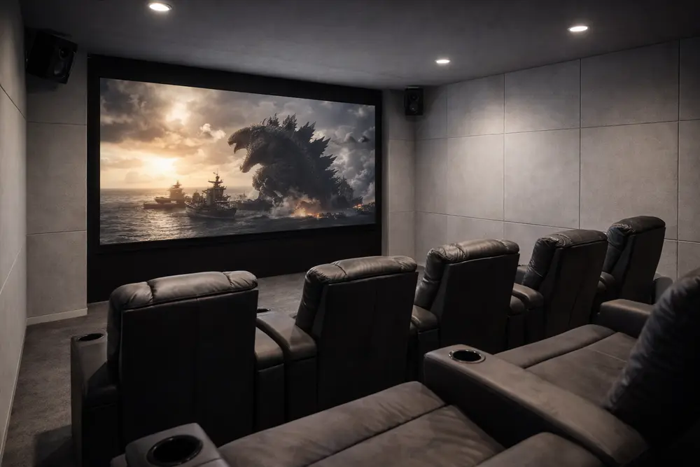 Cấu trúc đa lớp kết hợp bông tiêu âm giúp bảo đảm sự yên tĩnh tuyệt đối cho phòng Media