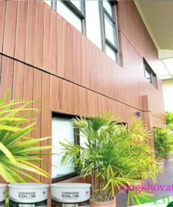 Tấm Cemboard vân gỗ có tính thẩm mỹ và khả năng hoàn thiện đa dạng