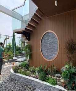 Tấm ốp ngoài trời chống nóng màu Brown