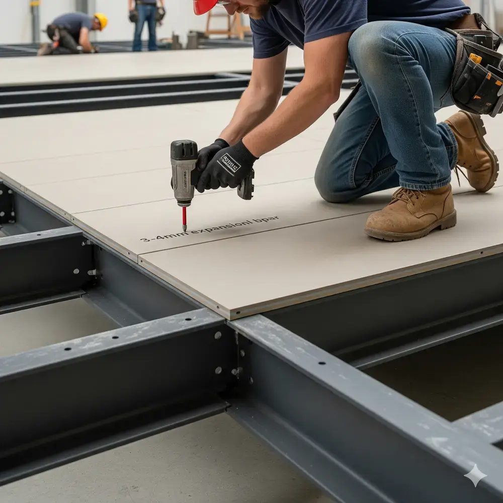 Việc vệ sinh định kỳ giúp sàn nhựa chịu lực chuyên làm sàn gác luôn giữ được vẻ đẹp như mới mua