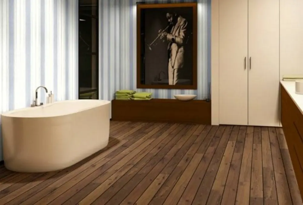 Lựa chọn sàn nhựa giúp tối ưu chi phí và nâng cao thẩm mỹ cho nhà vệ sinh