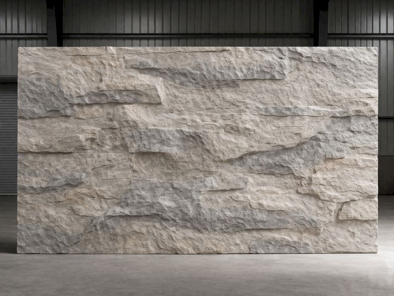 Tấm ốp tường PU Foam giả đá: Phân loại và báo giá "đá siêu nhẹ" 2026 7 Khổ lớn là giải pháp tối ưu cho những không gian cần sự choáng ngợp và không tì vết.