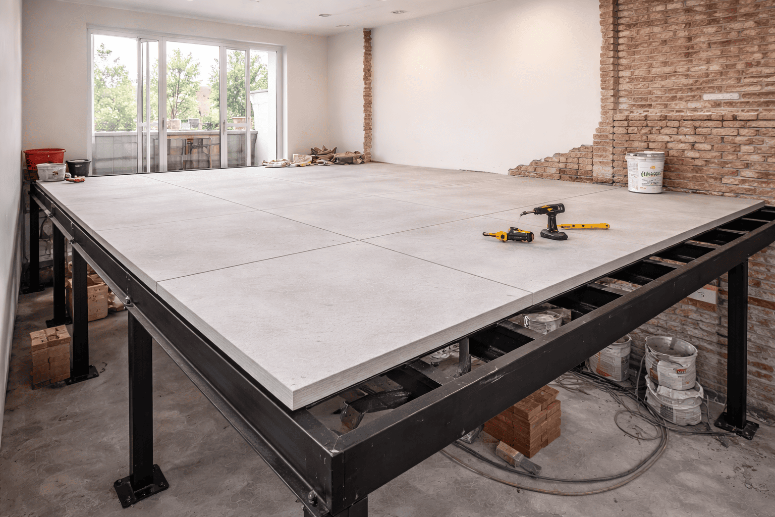 Tấm Cemboard 20mm Duraflex Chính Hãng Làm Sàn, Vách Ngăn