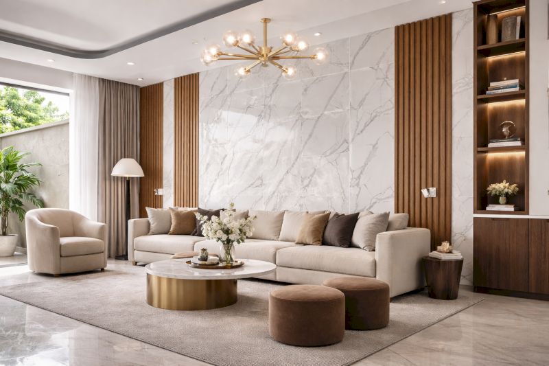 Tổng hợp 40 mẫu ốp nhựa giả đá phòng khách bền đẹp, giá ưu đãi 46 Dự toán ngân sách rõ ràng giúp gia chủ dễ dàng lựa chọn phương án trang trí phù hợp