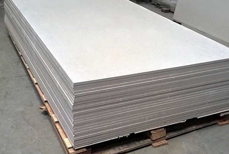 Tấm Cemboard 12mm thực tế tại kho Vĩnh Long