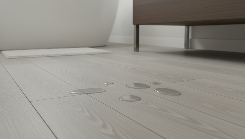 Sàn nhựa hèm khóa SPC ứng dụng lát sàn nhà tắm