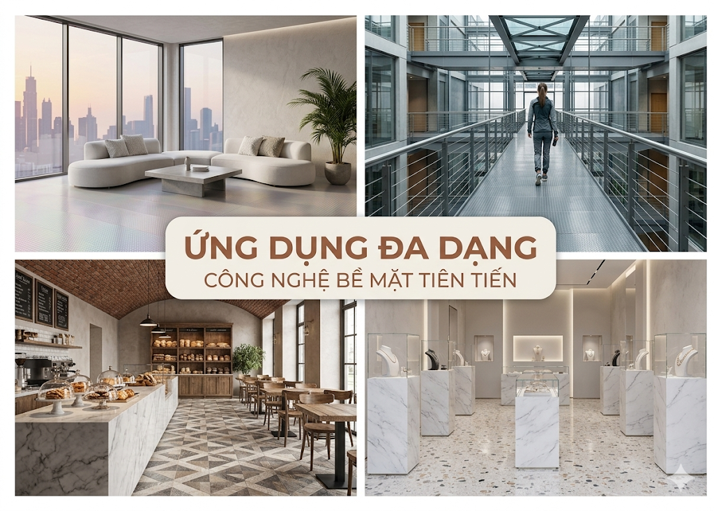 Miếng lót sàn bằng nhựa có ứng dụng đa dạng