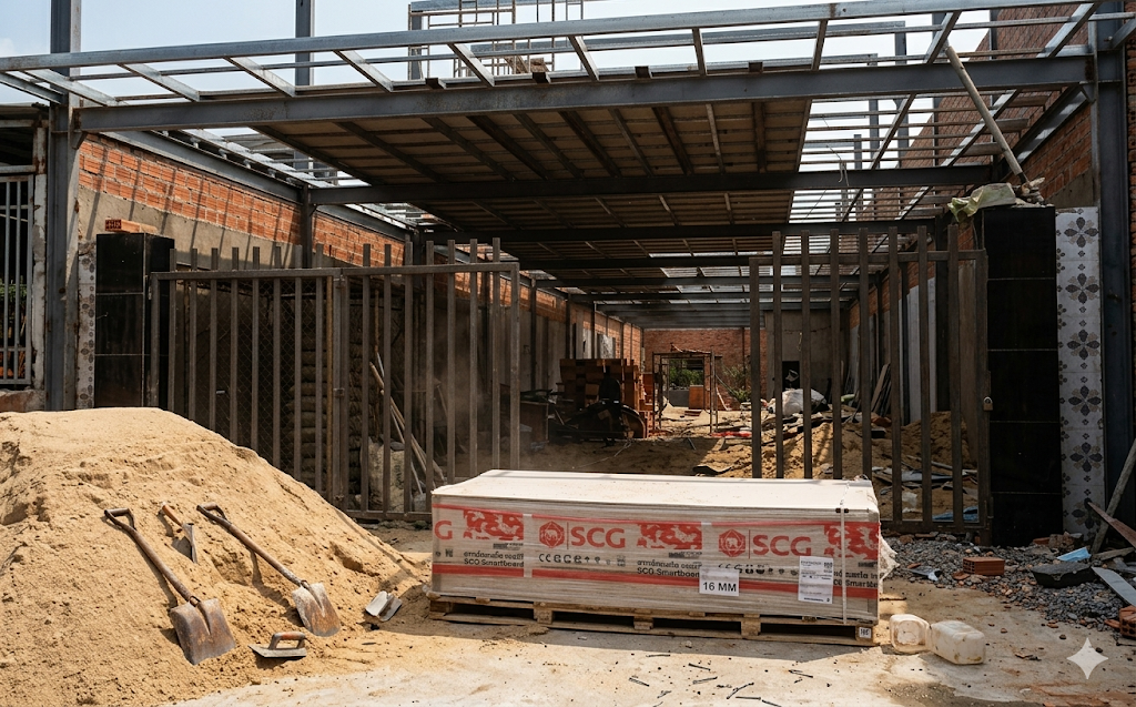 Tổng kho Vật liệu Xây Dựng Đăng Khôi chuyên phân phối tấm Cemboard chính hãng giá tốt tại Vĩnh Long và TP. HCM