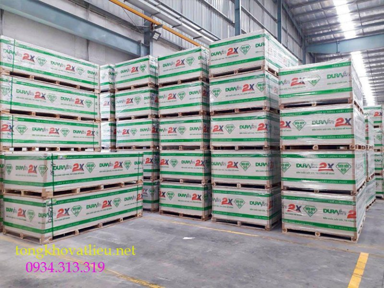Bảng báo giá vật tư tấm xi măng nhẹ Cemboard phân loại chi tiết theo độ dày