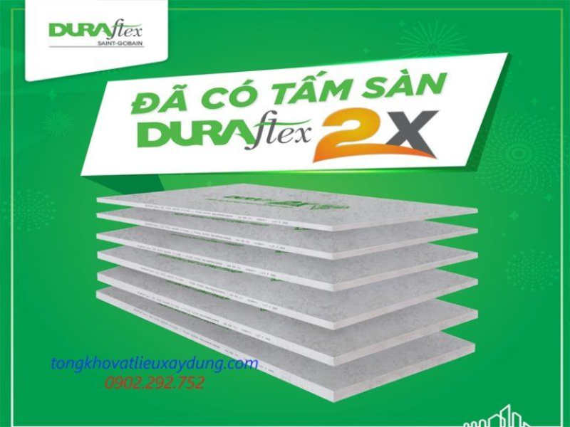 Tấm Cemboard đạt tiêu chuẩn chất lượng có bề mặt phẳng mịn và các cạnh vuông vức