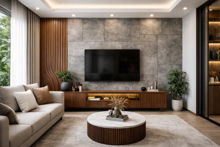 Vân Granite xám tro là lựa chọn bền bỉ cho phong cách nội thất công nghiệp