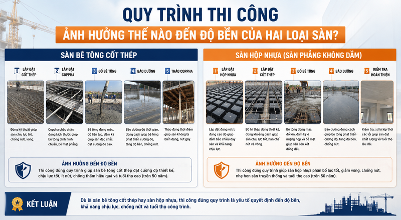 Thợ lành nghề đang tiến hành lắp đặt sàn nhựa hèm khóa đúng kỹ thuật